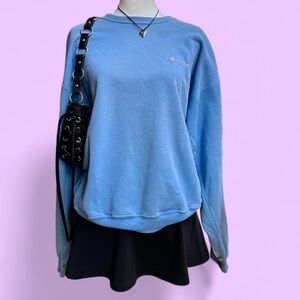 Baby blue vintage 90s Champion crewneck sweatshirt